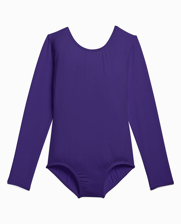 Danskin Women Activewear Top Medium Purple Long Sleeve