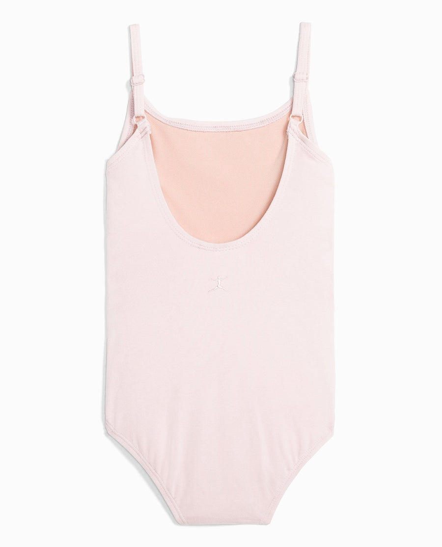 Girl's Cotton Camisole Leotard - view 1
