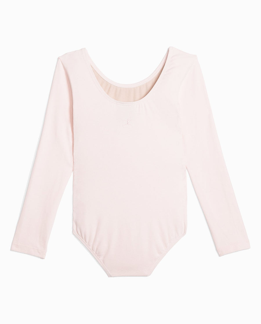 Girl's Classic Long Sleeve Leotard - view 1
