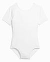 Girl's Nylon Short Sleeve Leotard - view 9