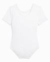 Girl's Nylon Short Sleeve Leotard - view 10