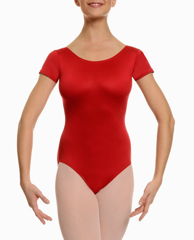 Scoopneck Short Sleeve Leotard