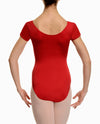 Scoopneck Short Sleeve Leotard