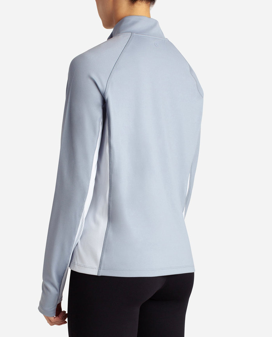 Full-Zip Colorblocked Yoga Jacket - view 1