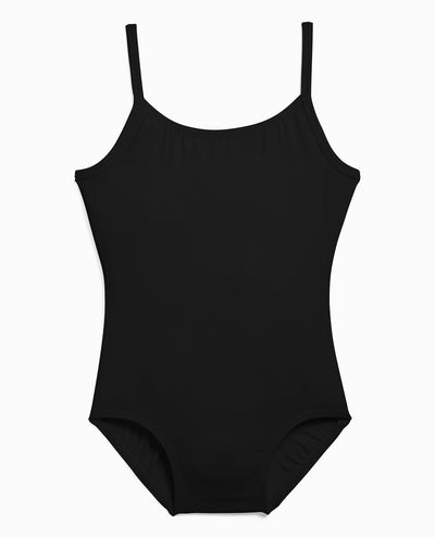 Girl's Nylon Camisole Leotard - view 1