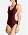 V-Neck Racerback Mesh Leotard