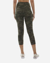 Mid-Rise Camo Cropped Legging - view 2