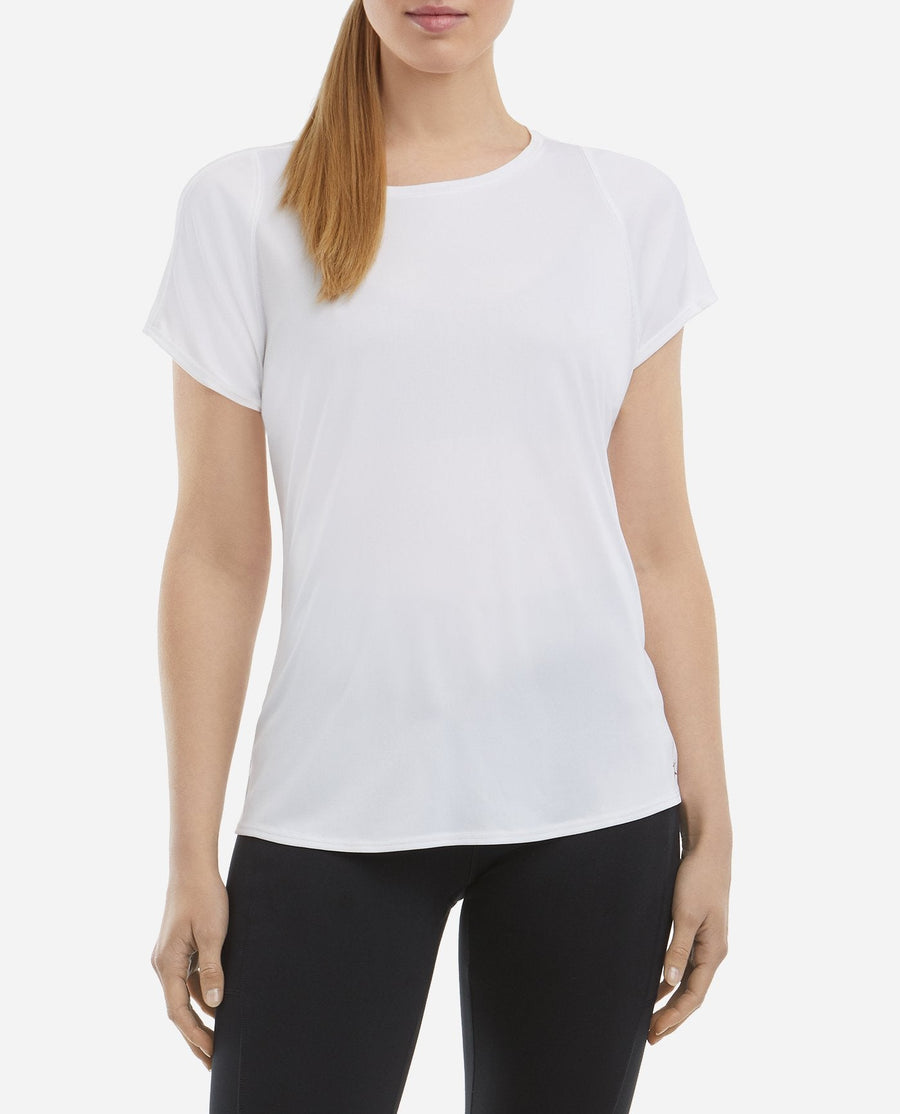 Sustainable Mesh Tee - White