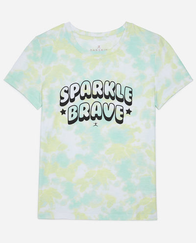 Girls Sparkle Tie Dye Tee - view 1