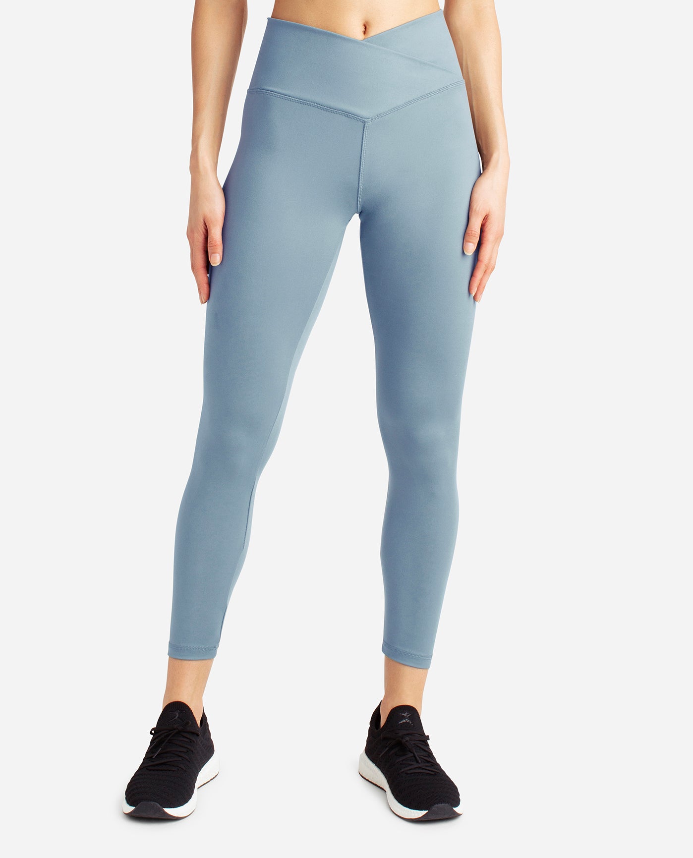 Danskin Now Womens Blue/Blue Athletic Skinny Fit Yoga Pants Size