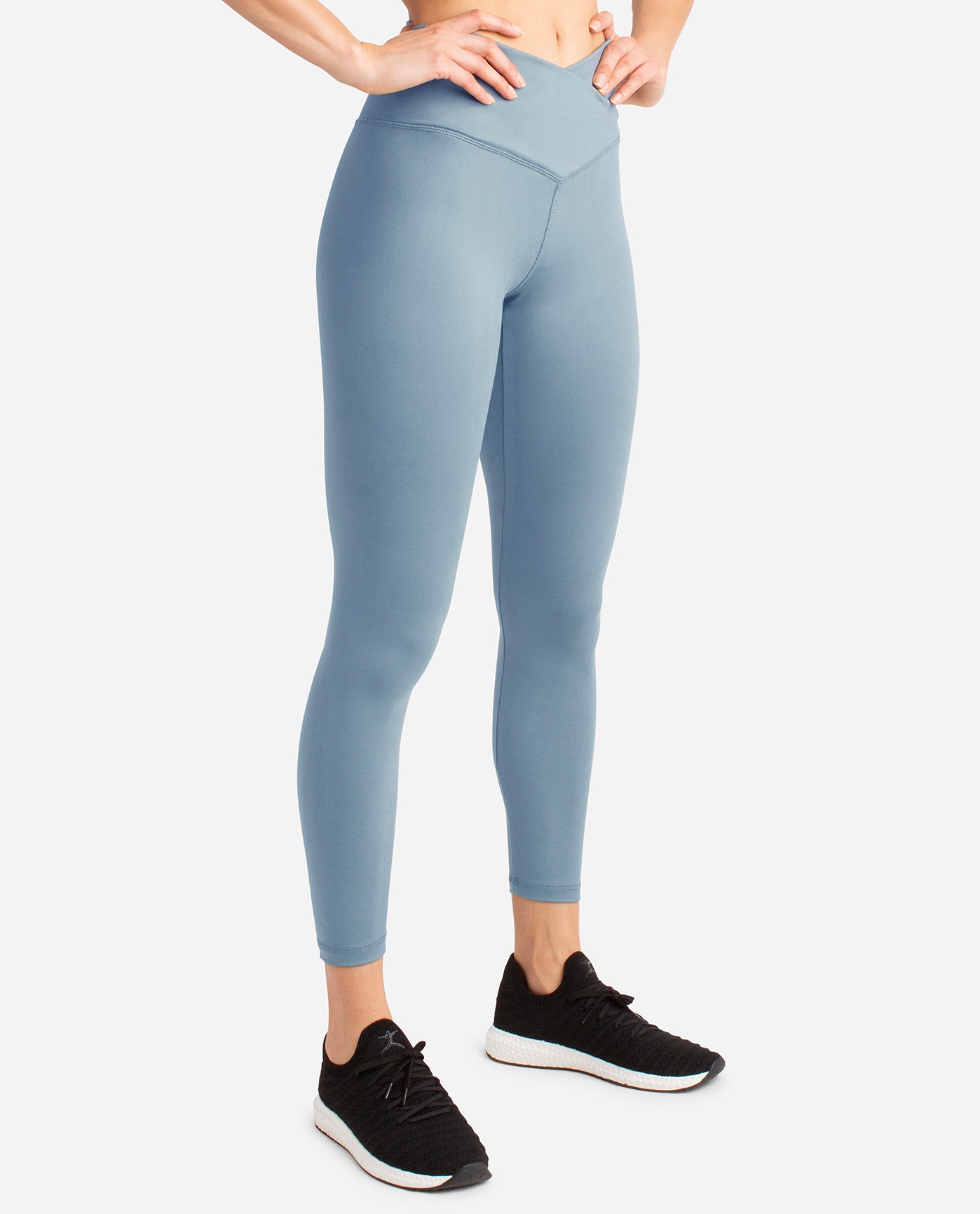 Women s Crossover Waist 7 8 Legging Leggings Danskin DANSKIN