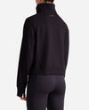 Mixed Rib Half Zip Jacket - view 14