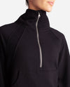 Mixed Rib Half Zip Jacket - view 16