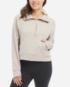 Mixed Rib Half Zip Jacket - view 21