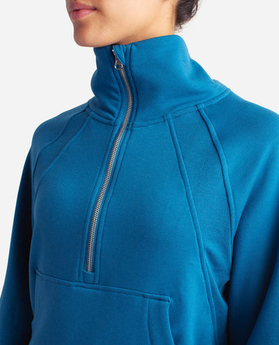 Mixed Rib Half Zip Jacket - view 27