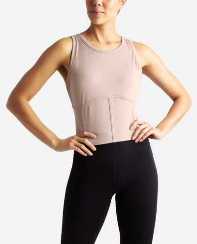 Cropped Corset Tank