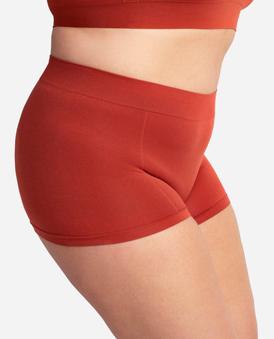 3-Pack Seamless High Rise Boyshort Underwear - view 8