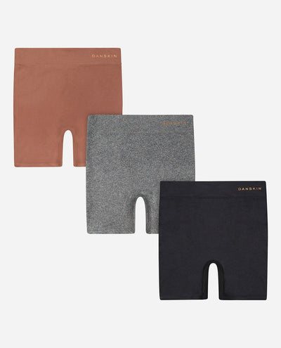 3-Pack Seamless Slip Short With Double Layer Waistband - view 14
