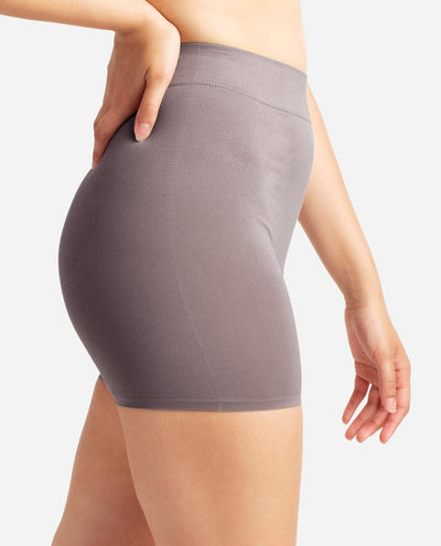 3-Pack Seamless Slip Short With Double Layer Waistband - view 4