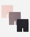 3-Pack Seamless Slip Short With Double Layer Waistband - view 2