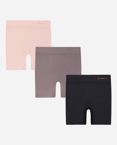 3-Pack Seamless Slip Short With Double Layer Waistband - view 2