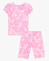 Girls Ribbed Short Sleeve Sleep Set - view 2