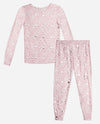 Girls Peached Long Sleeve Sleep Set - view 1