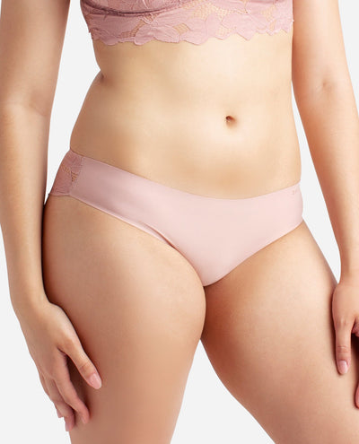 5-Pack Bonded Microfiber Hipster Underwear With Lace Back - view 24