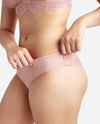 5-Pack Bonded Microfiber Hipster Underwear With Lace Back - view 27