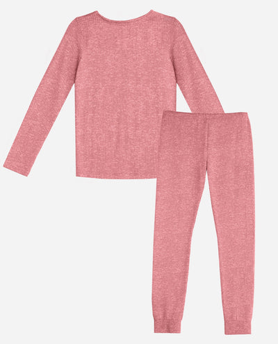 Girls Ribbed Hacci Layering Set - view 2