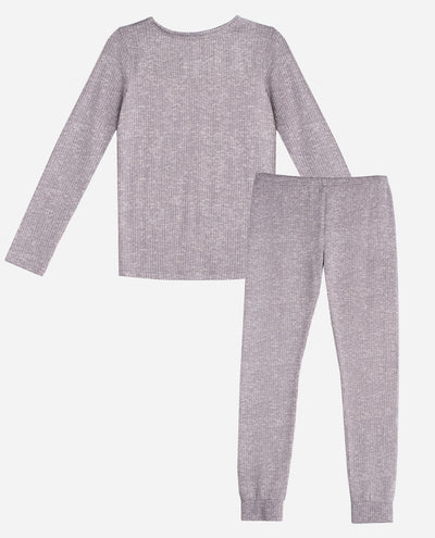 Girls Ribbed Hacci Layering Set - view 4