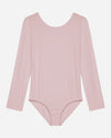 Girls Basic Long Sleeve Dance Leotard - view 1