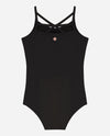 Girls Basic Cami Tank Dance Leotard - view 2