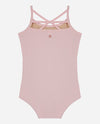 Girls Basic Cami Tank Dance Leotard - view 4