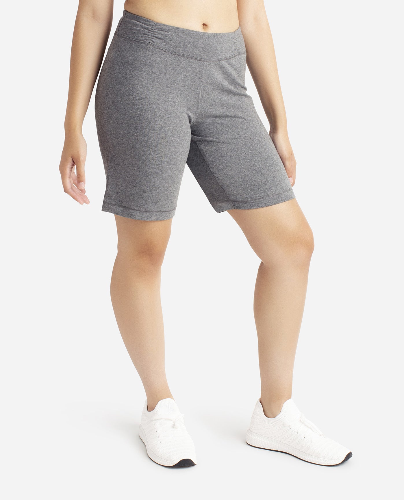 Women's Essential Side Shirred Bermuda Short, Shorts