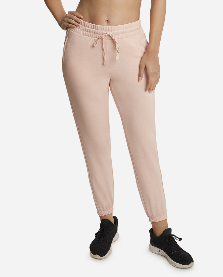 Danskin Now Women's Athleisure Knit Pant Available in Regular and Petite 