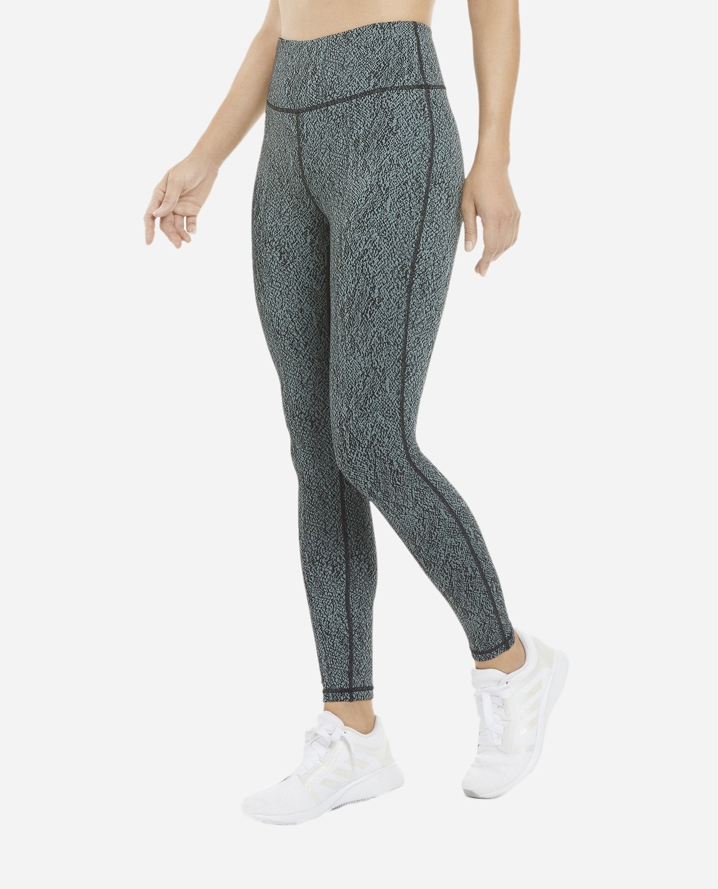 Lululemon High Rise Leggings 28” Gray Grey Thick Textured Knit