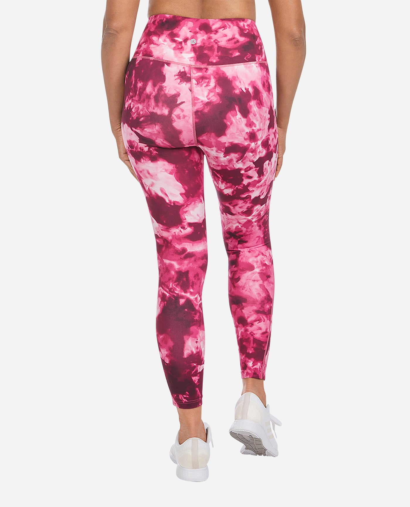 Danskin Now Girls Animal Print Shorts Leggings Gray Pink Size 14