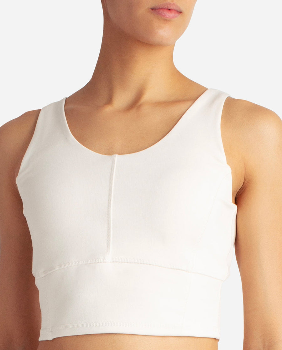 60 Wholesale Women's White Cotton Sport Bra, Size 48 (6x ) - at 