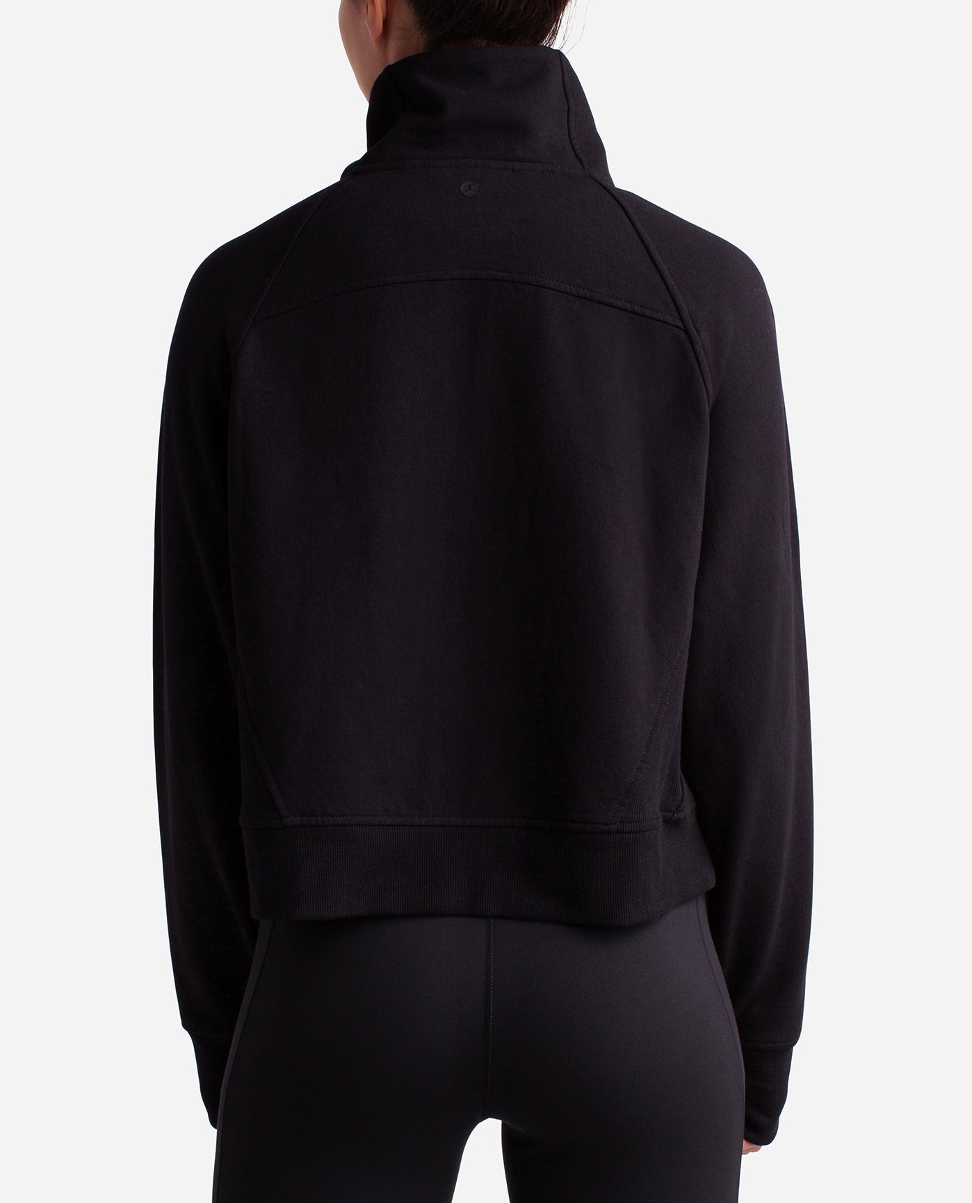 Danskin Now 100% Polyester Solid Black Pullover Hoodie Size 4 - 44
