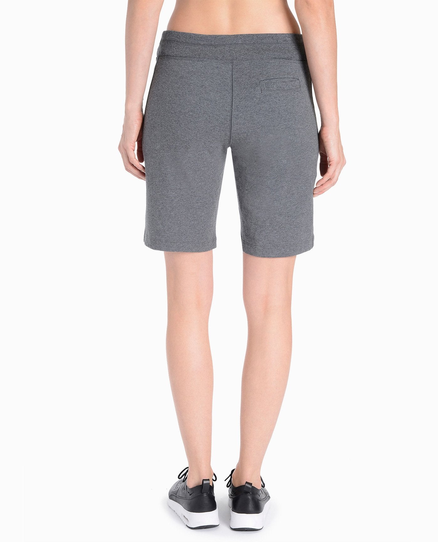 Danskin NOW Semi-Fitted Charcoal Gray Athletic Shorts