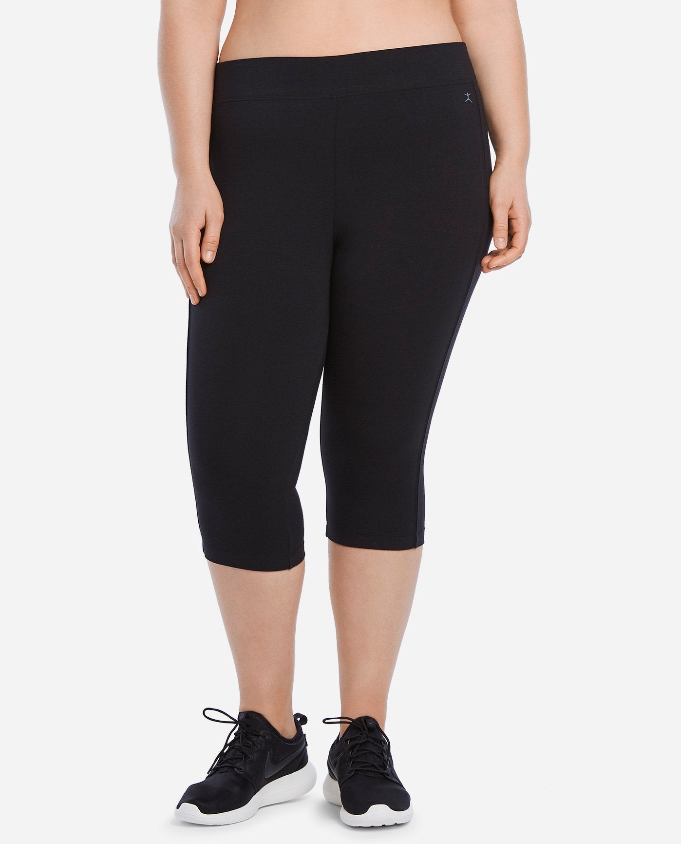 Buy Danskin Womens Sleek Fit Yoga Crop Pant Black Small at Amazonin