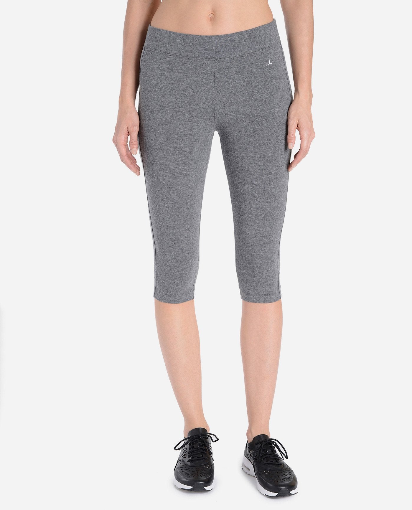 Danskin Now Gray Athletic Capri Pants | Size 12-14