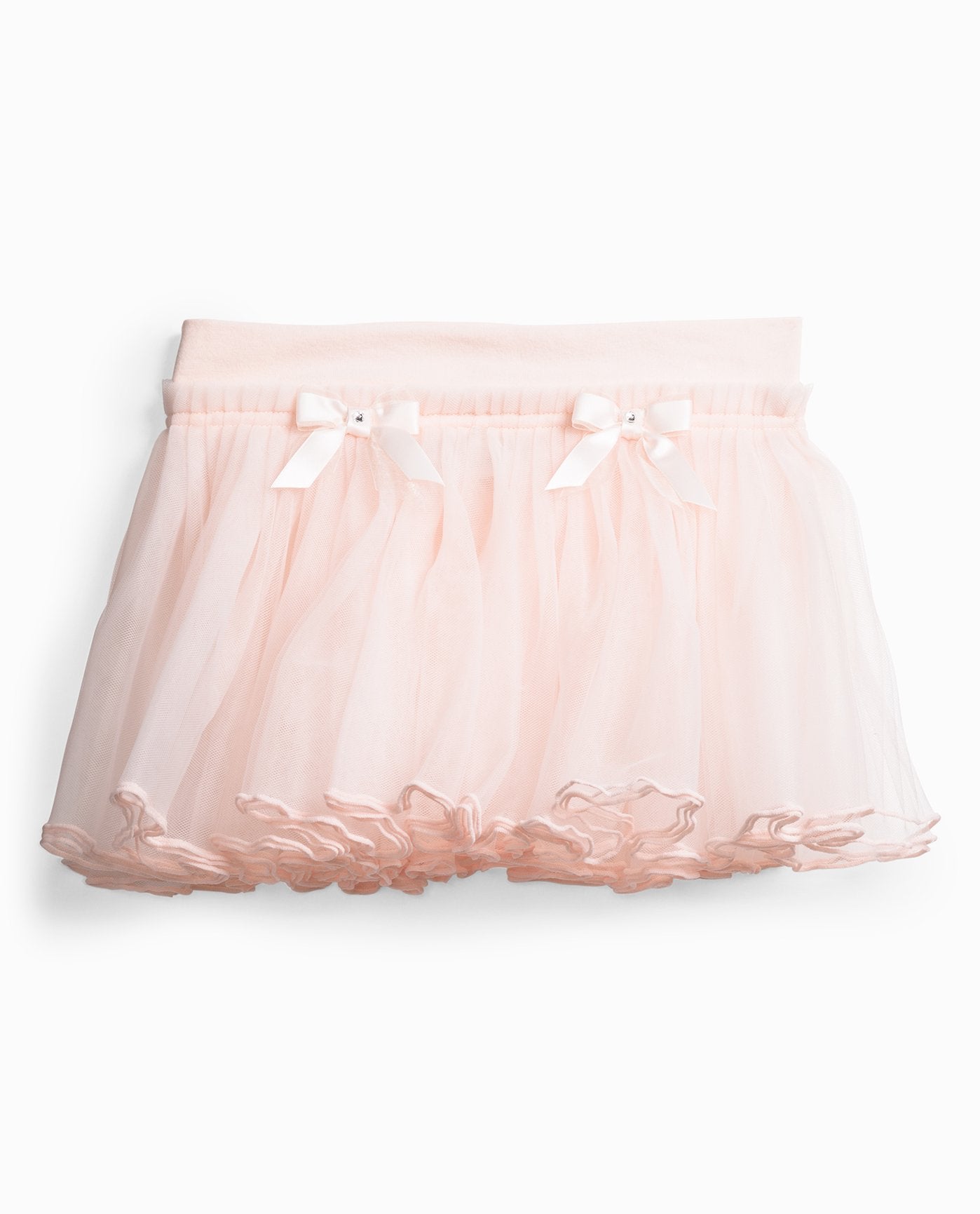 Children's Double Layer Pull On Skirt