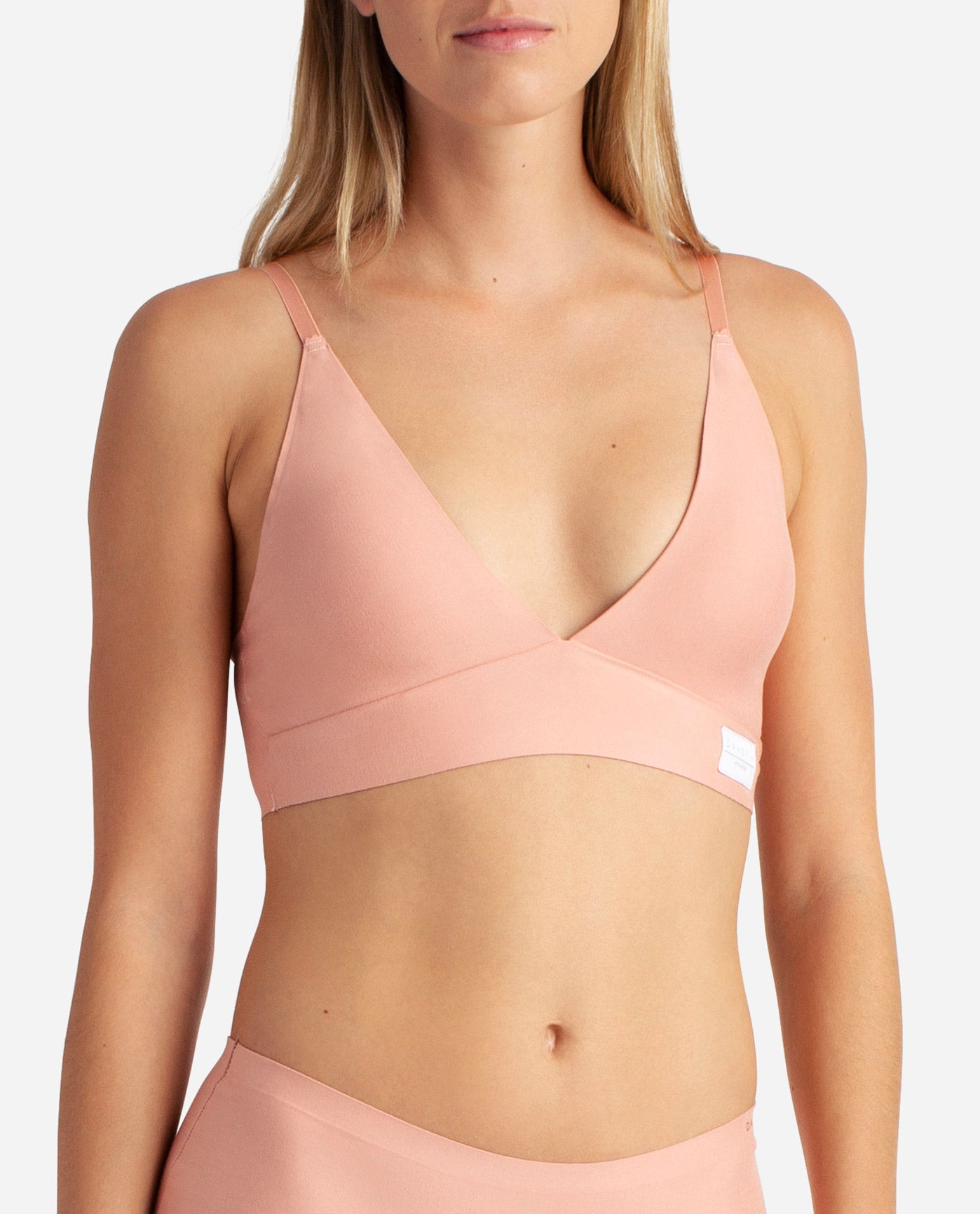 Victoria's Secret Pink Seamless Lightly Lined V-Neck Sports Bra