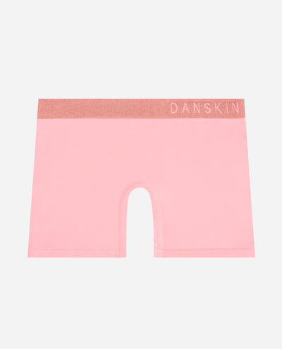 Girls' 3-Pack Seamless Boyshort Underwear with Lurex Logo Band, Underwear