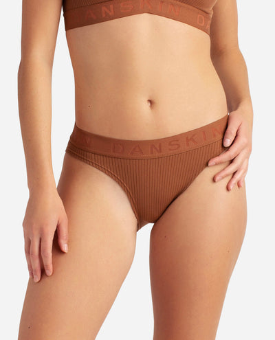 5 Pack Cotton Panties For Women Bikini Thongs Ribbed Seamless
