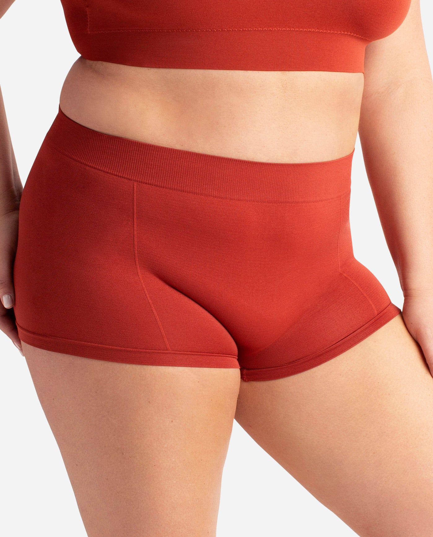 Women's 3-Pack Seamless High Rise Boyshort Underwear