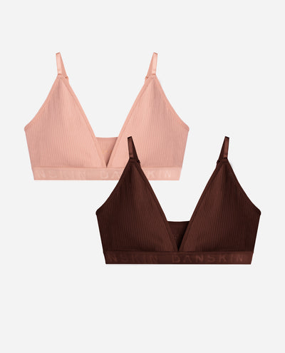 Uncover 2-pack Seamless Bralette - 20385206