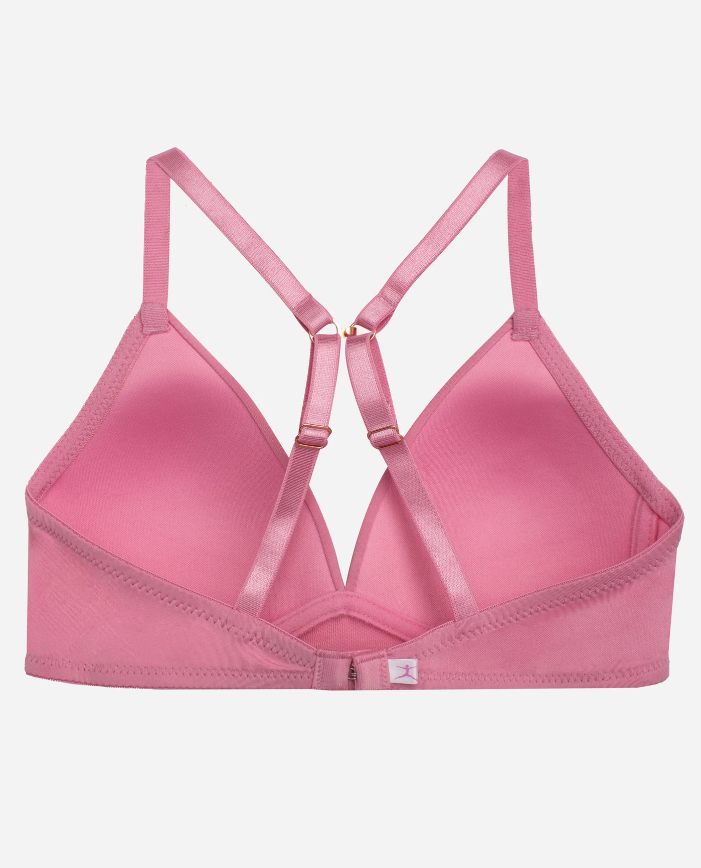 Danskin Womens Sports Bra Wirefree Adjustable Straps Fitted Pink